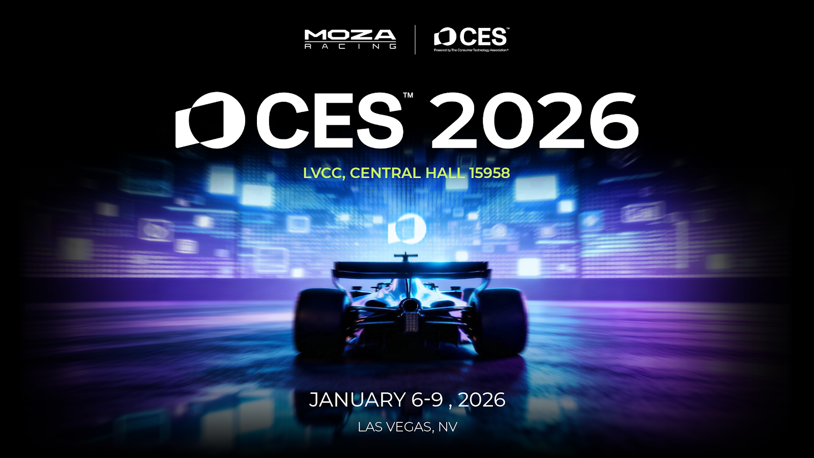 MOZA Racing Launches Porsche Mission R Wheel at CES 2026
