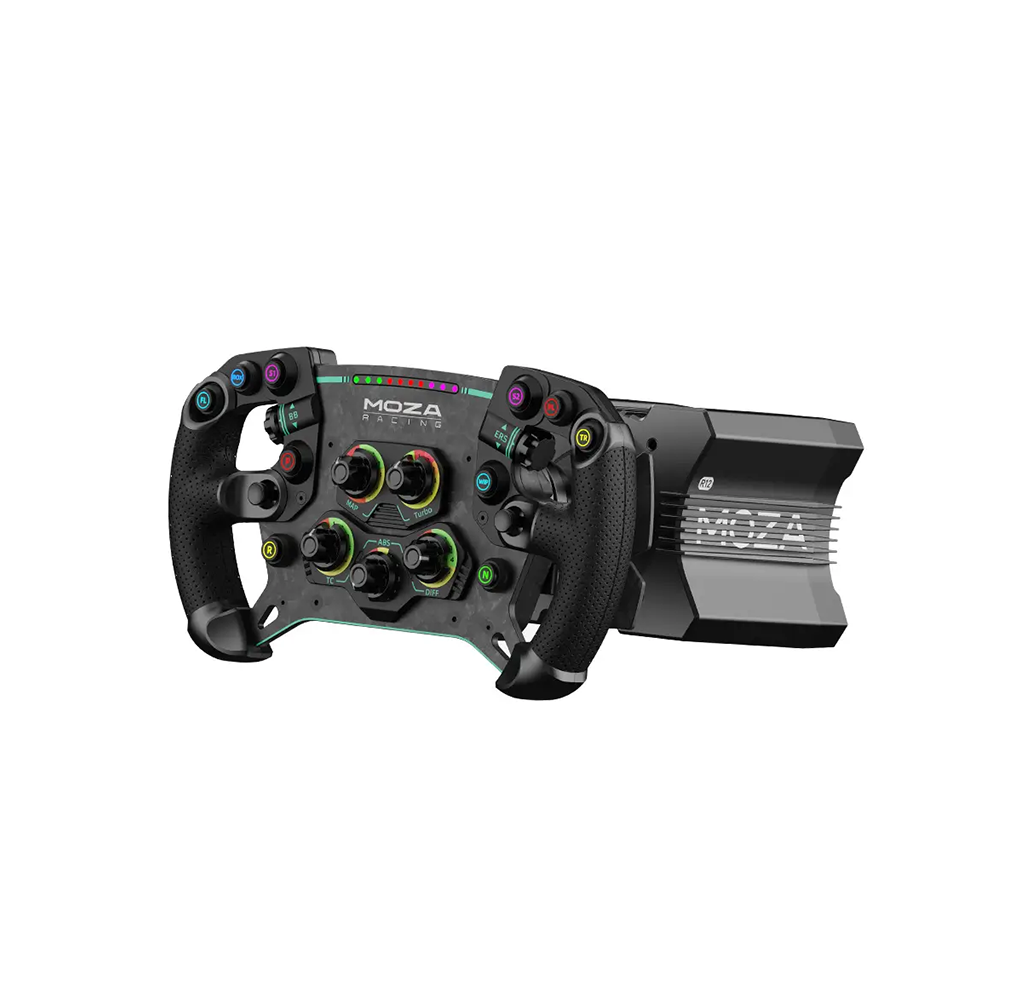 MOZA R12 GS Bundle – 12Nm Direct Drive Wheelbase & GS V2P Steering