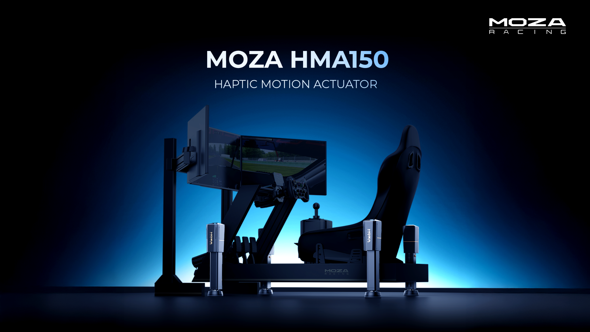 MOZA Launches HMA150 Motion System and Expands Its Racing, Flight and Farming Lineup