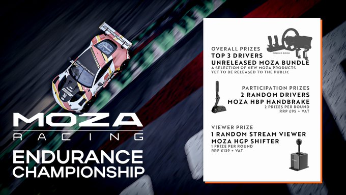THE MOZA ENDURANCE CHAMPIONSHIP