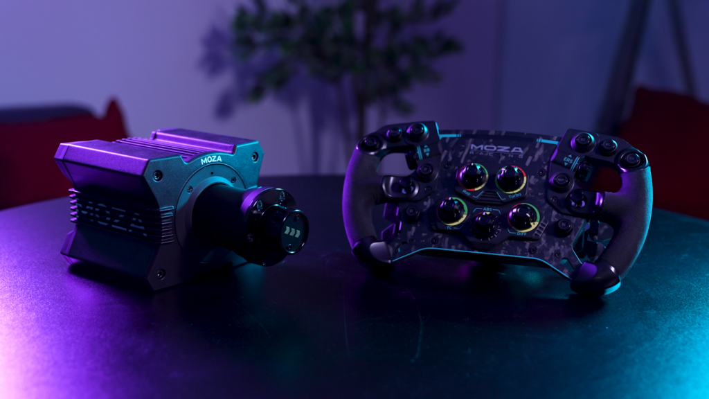 MOZA Racing R9 wheelbase and GS wheel review: Sim racing title contenders