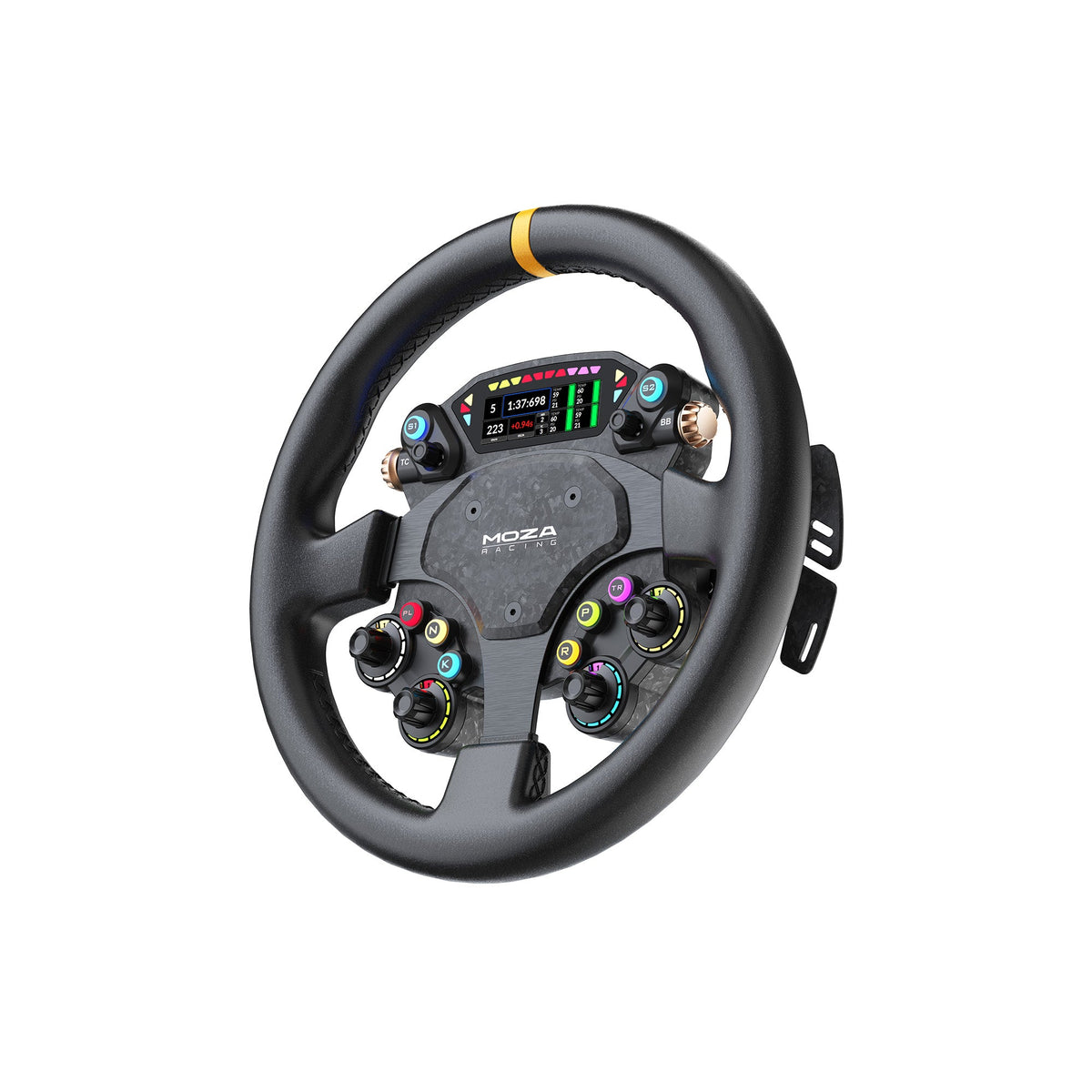CS Pro Steering Wheel | 325mm Racing Wheel with Carbon Fibre & HD ...