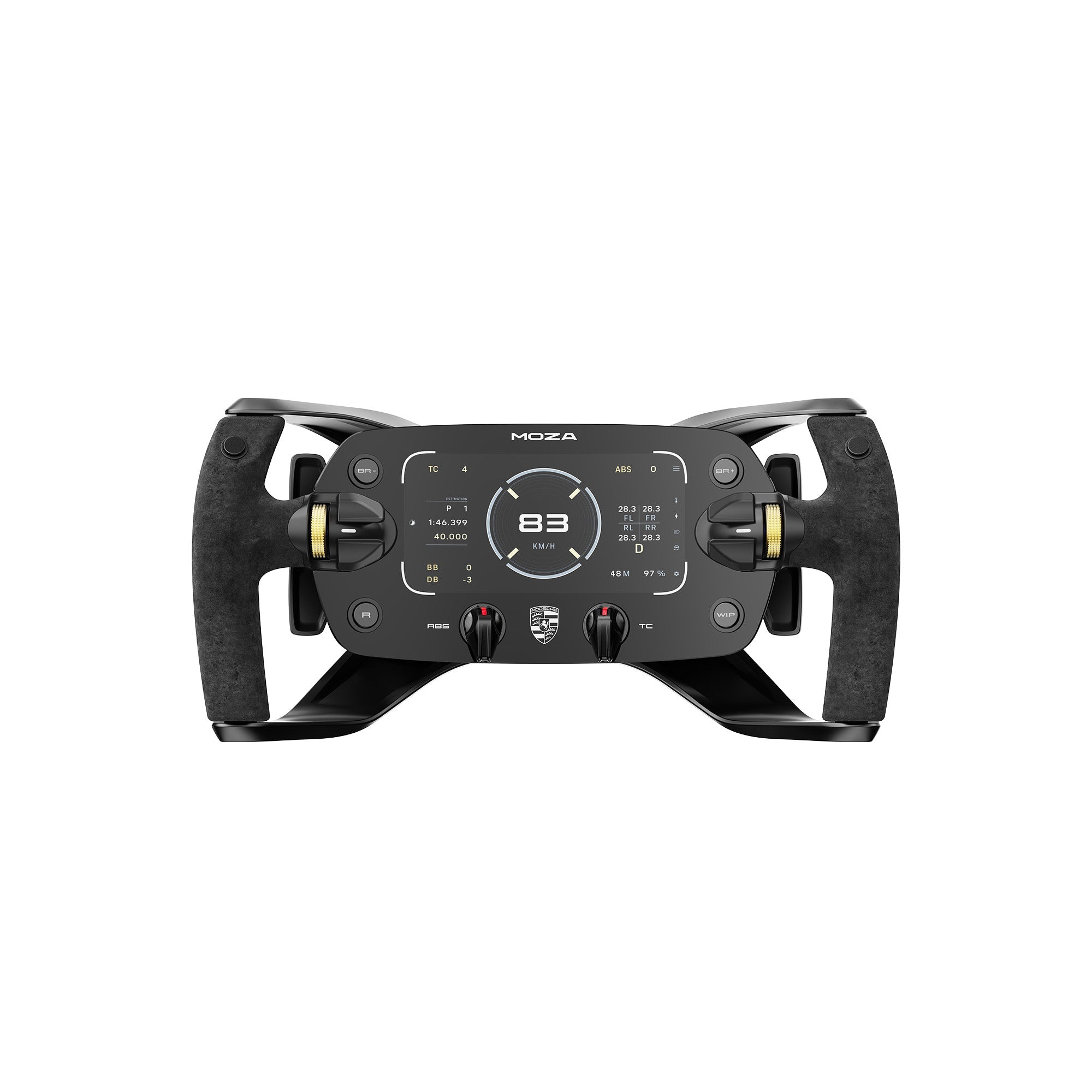 MOZA Porsche Mission R Steering Wheel for PC sim racing